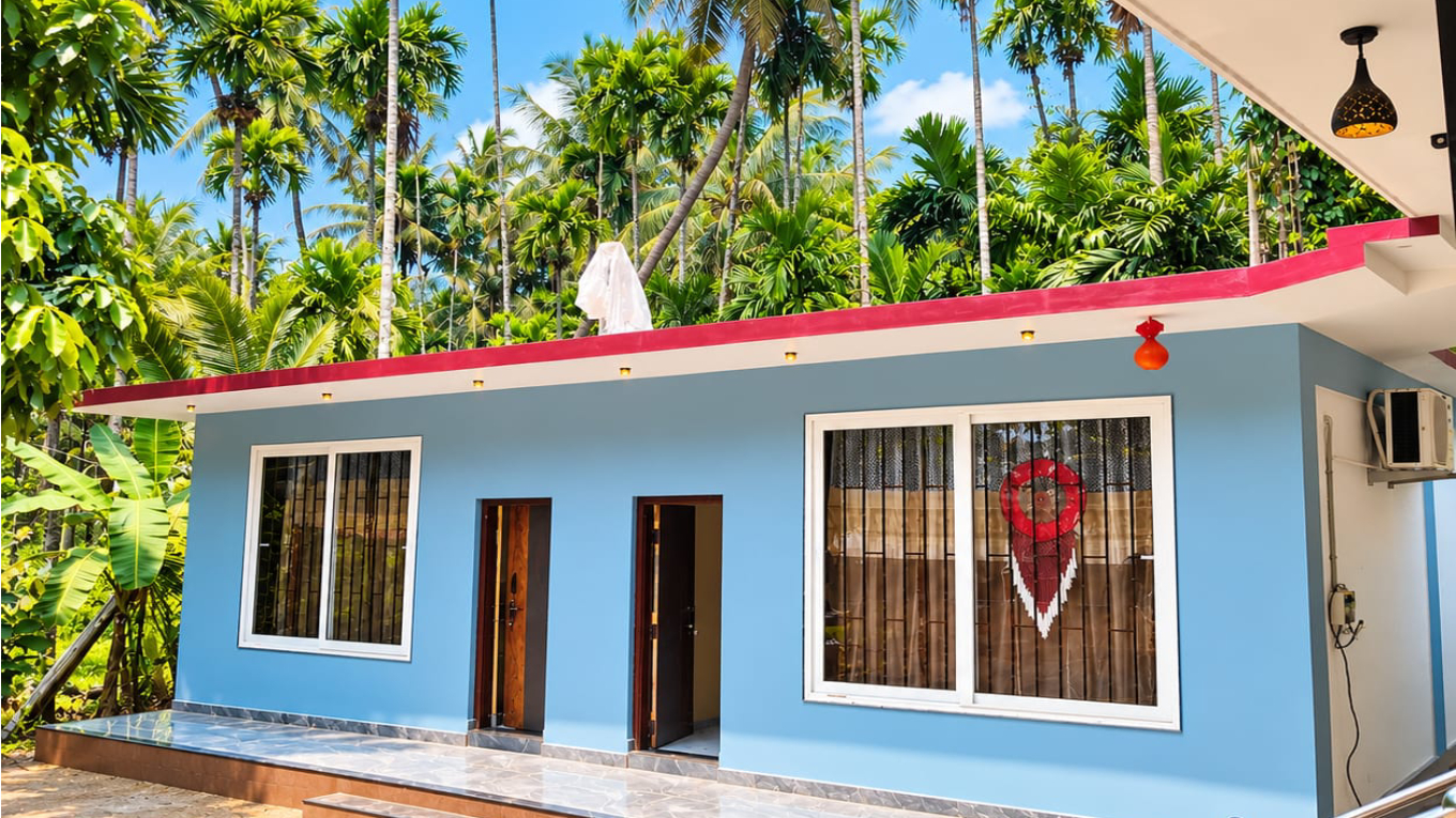 Heaven Stay Gokarna exterior night view