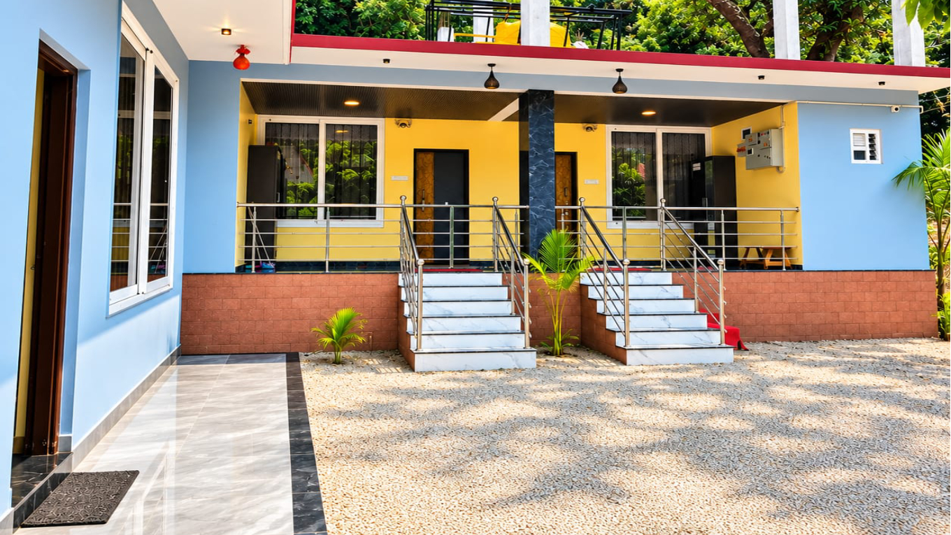 Heaven Stay Gokarna exterior night view