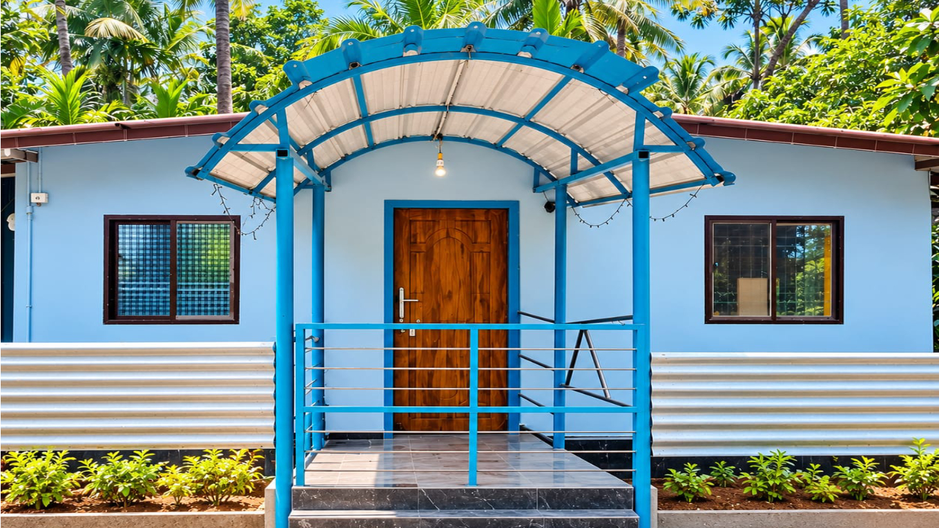 Heaven Stay Gokarna exterior night view